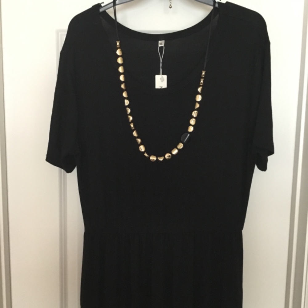 Women’s Short Sleeve Maxi Dress With Pockets. SZ. XL - Picture 2 of 8